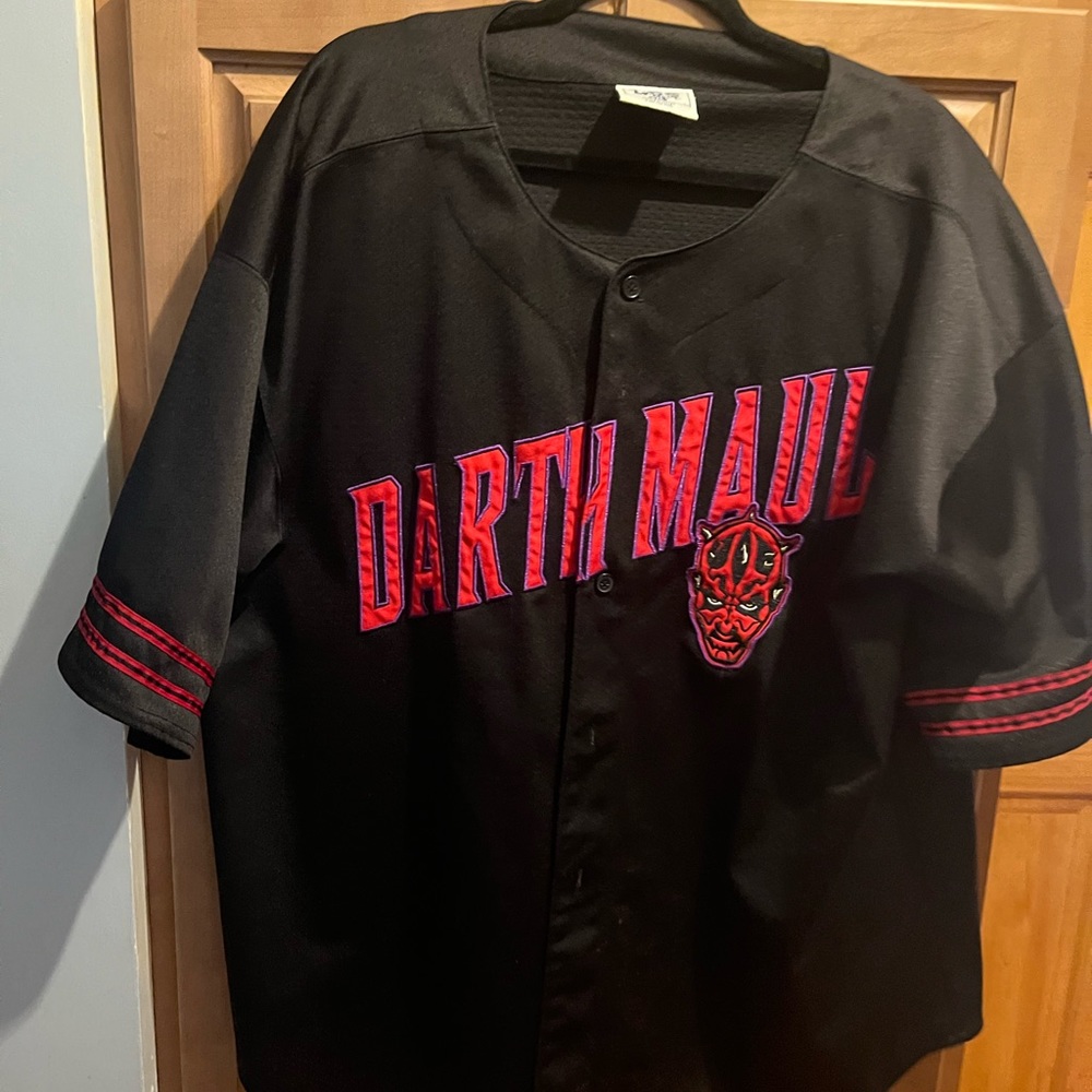 Two XL Lee sport Star Wars episode, one long sleeve button-down shirt Darthmaul